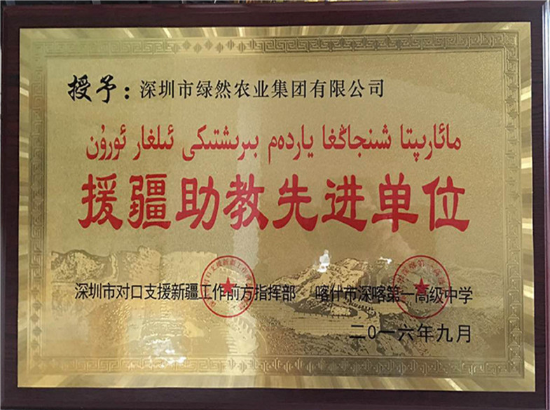 援疆助教先進單位